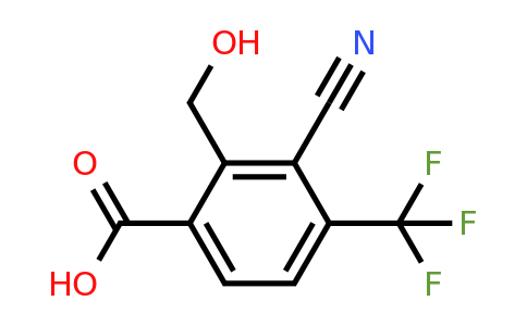 1805175-13-6 | 3-Cyano-2-hydroxymethyl-4-(trifluoromethyl)benzoic acid