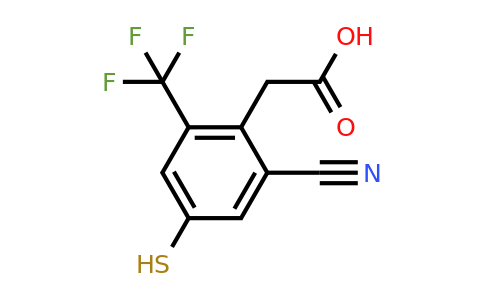 1805176-88-8 | 2-Cyano-4-mercapto-6-(trifluoromethyl)phenylacetic acid