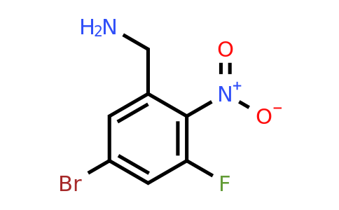 1805177-14-3 | 5-Bromo-3-fluoro-2-nitrobenzylamine