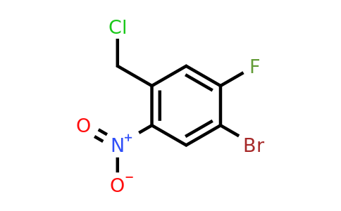 1805177-78-9 | 4-Bromo-5-fluoro-2-nitrobenzyl chloride