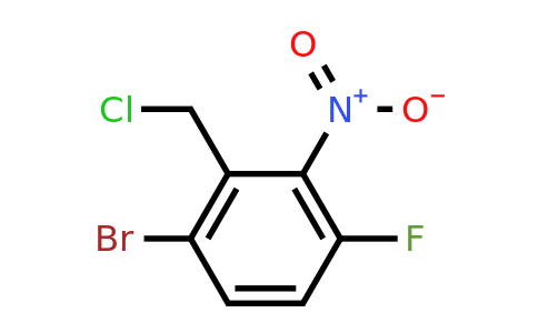 1805177-84-7 | 6-Bromo-3-fluoro-2-nitrobenzyl chloride