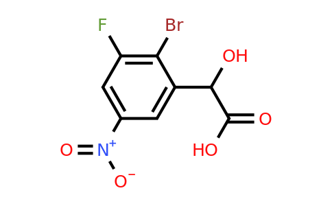1805177-94-9 | 2-Bromo-3-fluoro-5-nitromandelic acid
