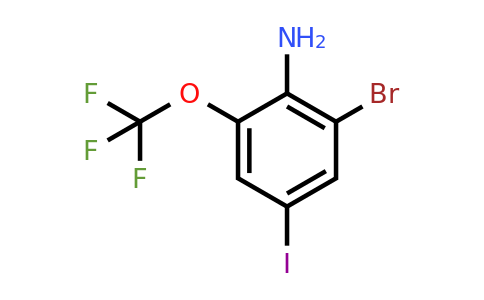 1805178-38-4 | 2-Bromo-4-iodo-6-(trifluoromethoxy)aniline