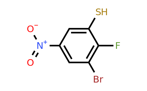 1805179-08-1 | 3-Bromo-2-fluoro-5-nitrothiophenol