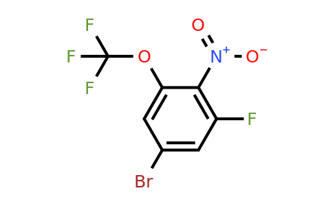 1805179-26-3 | 1-Bromo-3-fluoro-4-nitro-5-(trifluoromethoxy)benzene