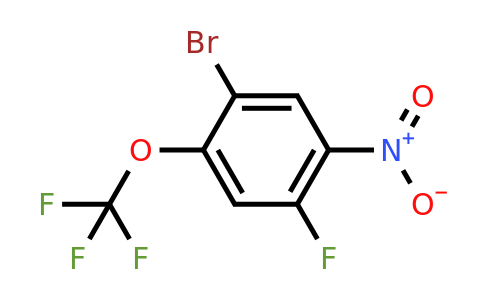 1805179-28-5 | 1-Bromo-4-fluoro-5-nitro-2-(trifluoromethoxy)benzene