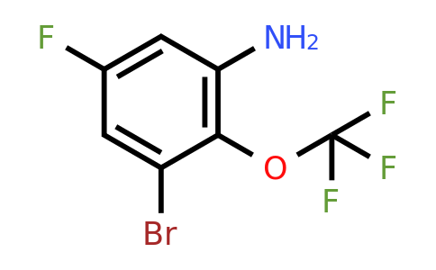 1805180-01-1 | 3-Bromo-5-fluoro-2-(trifluoromethoxy)aniline