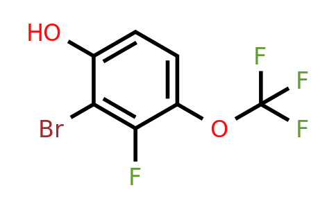 1805180-11-3 | 2-Bromo-3-fluoro-4-(trifluoromethoxy)phenol