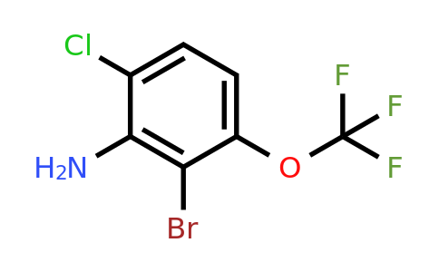 1805185-74-3 | 2-Bromo-6-chloro-3-(trifluoromethoxy)aniline