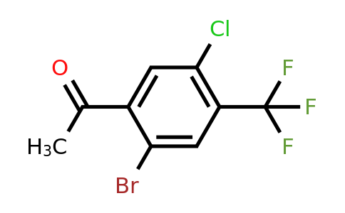 1805185-92-5 | 2'-Bromo-5'-chloro-4'-(trifluoromethyl)acetophenone