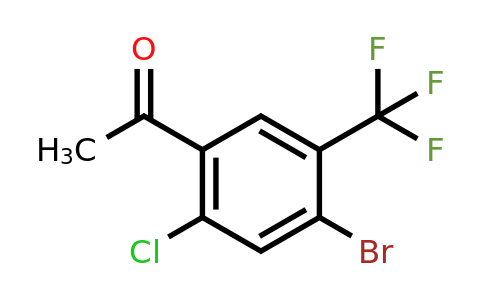 1805186-01-9 | 4'-Bromo-2'-chloro-5'-(trifluoromethyl)acetophenone