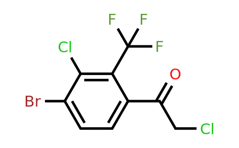 1805186-41-7 | 4'-Bromo-3'-chloro-2'-(trifluoromethyl)phenacyl chloride