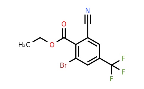 1805186-77-9 | Ethyl 2-bromo-6-cyano-4-(trifluoromethyl)benzoate
