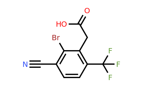 1805187-24-9 | 2-Bromo-3-cyano-6-(trifluoromethyl)phenylacetic acid