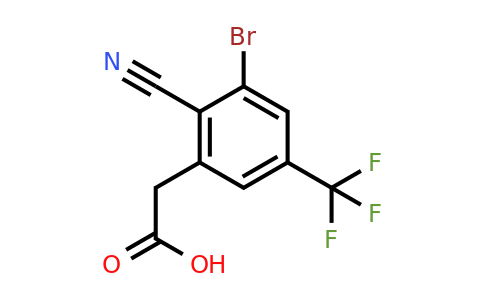 1805187-46-5 | 3-Bromo-2-cyano-5-(trifluoromethyl)phenylacetic acid