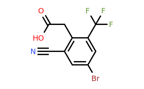 1805187-75-0 | 4-Bromo-2-cyano-6-(trifluoromethyl)phenylacetic acid