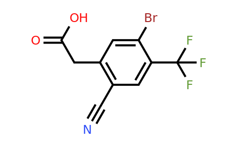 1805187-77-2 | 5-Bromo-2-cyano-4-(trifluoromethyl)phenylacetic acid