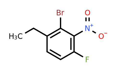 1805187-97-6 | 1-Bromo-6-ethyl-3-fluoro-2-nitrobenzene