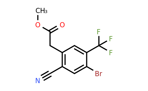 1805188-60-6 | Methyl 4-bromo-2-cyano-5-(trifluoromethyl)phenylacetate