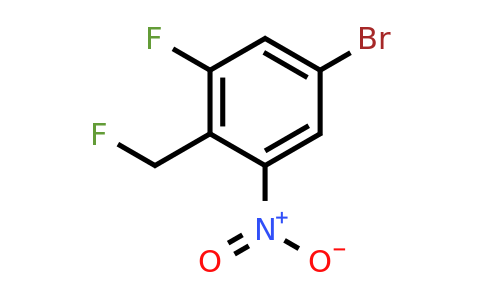 1805188-86-6 | 1-Bromo-3-fluoro-4-fluoromethyl-5-nitrobenzene