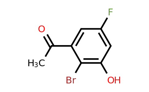 1805189-60-9 | 2'-Bromo-5'-fluoro-3'-hydroxyacetophenone
