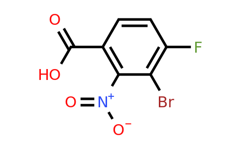 1805189-81-4 | 3-Bromo-4-fluoro-2-nitrobenzoic acid