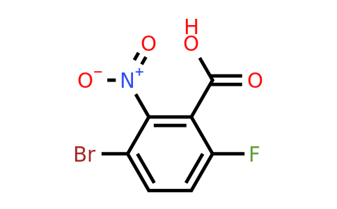 1805189-86-9 | 3-Bromo-6-fluoro-2-nitrobenzoic acid