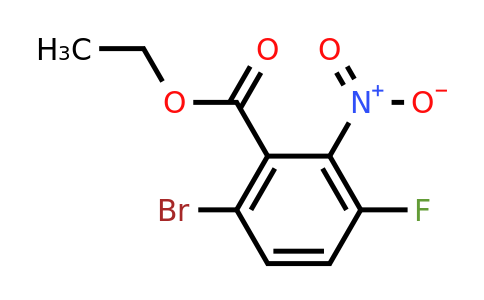 1805190-03-7 | Ethyl 6-bromo-3-fluoro-2-nitrobenzoate