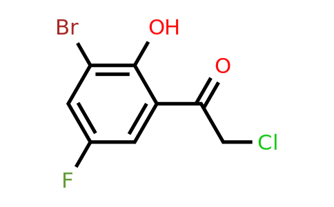 1805190-68-4 | 3'-Bromo-5'-fluoro-2'-hydroxyphenacyl chloride