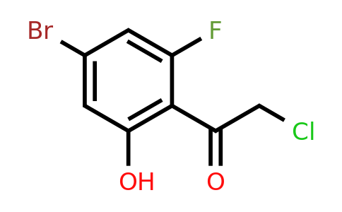 1805190-77-5 | 4'-Bromo-2'-fluoro-6'-hydroxyphenacyl chloride