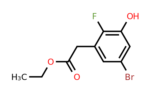 1805190-94-6 | Ethyl 5-bromo-2-fluoro-3-hydroxyphenylacetate