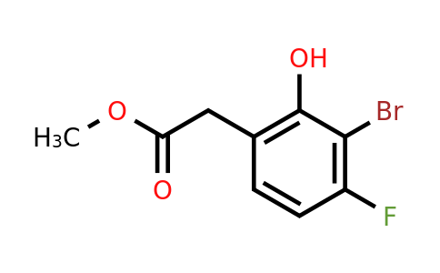 1805191-10-9 | Methyl 3-bromo-4-fluoro-2-hydroxyphenylacetate