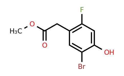1805191-17-6 | Methyl 5-bromo-2-fluoro-4-hydroxyphenylacetate