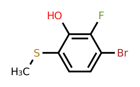 1805191-47-2 | 4-Bromo-3-fluoro-2-hydroxythioanisole