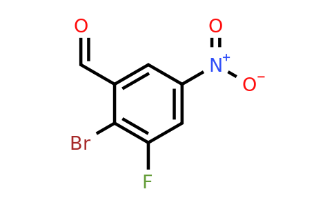 1805192-63-5 | 2-Bromo-3-fluoro-5-nitrobenzaldehyde