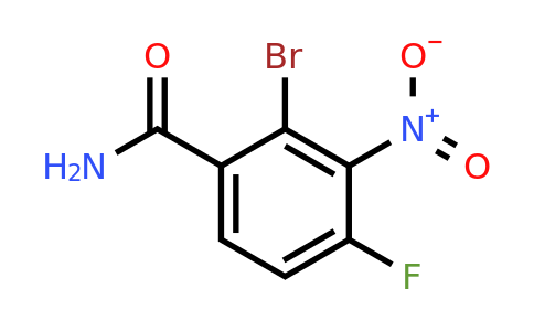 1805192-75-9 | 2-Bromo-4-fluoro-3-nitrobenzamide