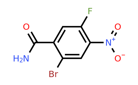1805192-77-1 | 2-Bromo-5-fluoro-4-nitrobenzamide