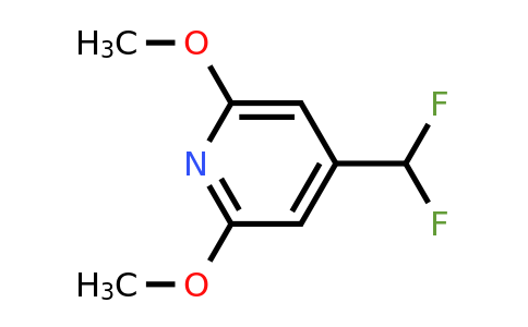 4-(Difluoromethyl)-2,6-dimethoxypyridine