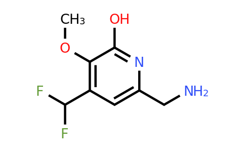 6-(Aminomethyl)-4-(difluoromethyl)-2-hydroxy-3-methoxypyridine