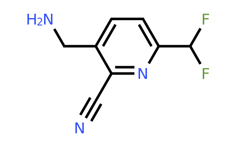 3-(Aminomethyl)-2-cyano-6-(difluoromethyl)pyridine