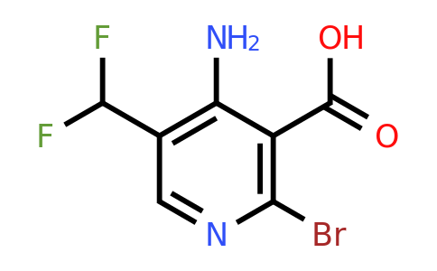 4-Amino-2-bromo-5-(difluoromethyl)pyridine-3-carboxylic acid