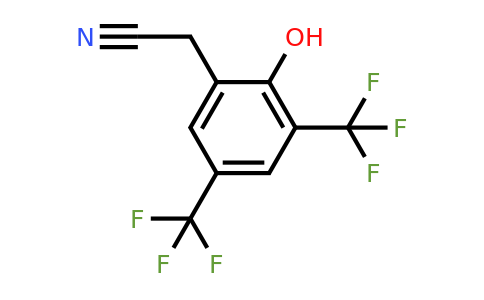 1805209-18-0 | 3,5-Bis(trifluoromethyl)-2-hydroxyphenylacetonitrile