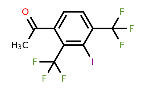 1805209-28-2 | 2',4'-Bis(trifluoromethyl)-3'-iodoacetophenone