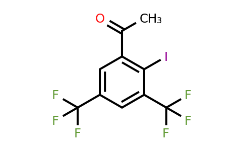 1805209-36-2 | 3',5'-Bis(trifluoromethyl)-2'-iodoacetophenone
