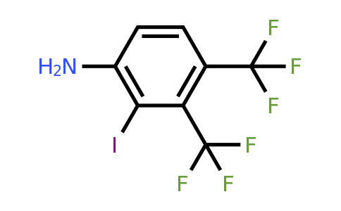1805209-45-3 | 3,4-Bis(trifluoromethyl)-2-iodoaniline