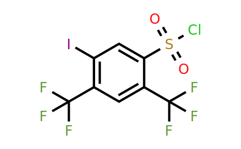 1805209-76-0 | 2,4-Bis(trifluoromethyl)-5-iodobenzenesulfonyl chloride