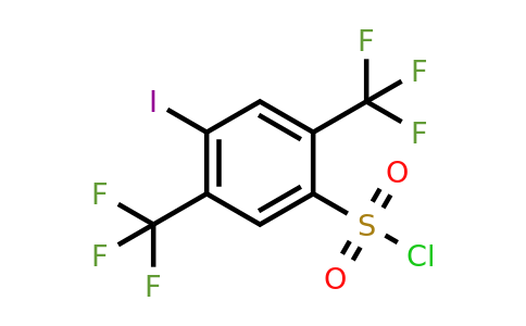 1805209-86-2 | 2,5-Bis(trifluoromethyl)-4-iodobenzenesulfonyl chloride