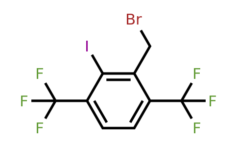 1805211-12-4 | 3,6-Bis(trifluoromethyl)-2-iodobenzyl bromide