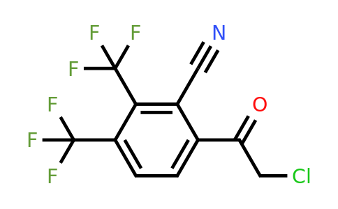 1805211-20-4 | 3',4'-Bis(trifluoromethyl)-2'-cyanophenacyl chloride