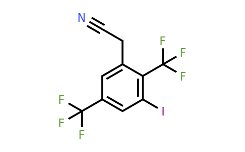 1805211-23-7 | 2,5-Bis(trifluoromethyl)-3-iodophenylacetonitrile